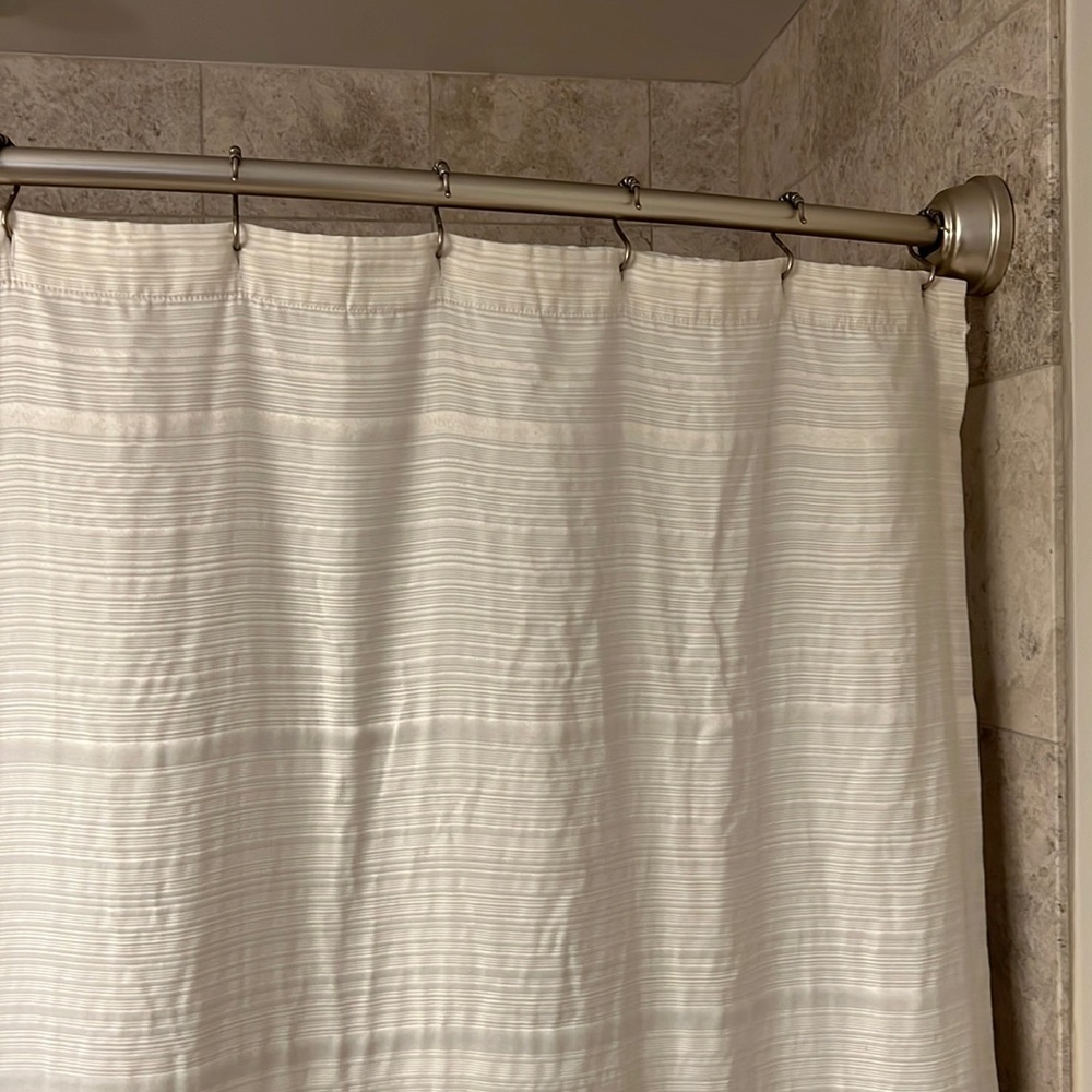 Off-white Shower Curtain